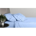 thumbnail image 3 of Wyoming King - 84" x 84" Size Microfiber Bed Sheets Luxury 1800 Thread Count Brushed Microfiber Sheet Set Super Soft & Silky Feel 40 Inch Deep Pocket - Wyoming King, Light Blue, 3 of 6