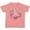 Mauve, variant on Inktastic Breast Cancer Awareness Wreath Pink Ribbon Girls Toddler T-Shirt