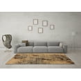 thumbnail image 3 of Ahgly Company Indoor Square Oriental Brown Industrial Area Rugs, 7' Square, 3 of 4