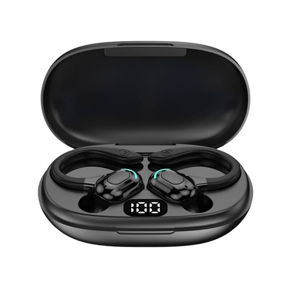 Herunwer Smart Translation Open-Ear Bluetooth Headphones with Real-Time Translation, Noise Canceling, and Voice Control