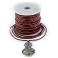 thumbnail image 4 of The Bead Chest 1.5mm Brown Flat Leather Cord (75ft), 4 of 4