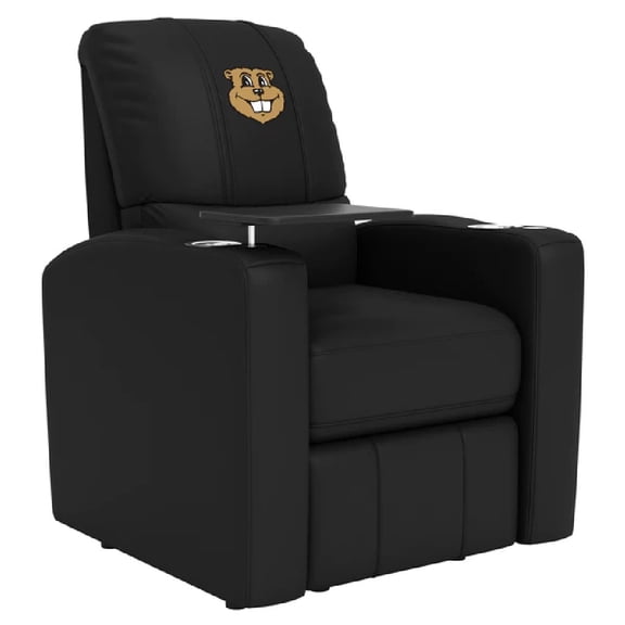 DreamSeat Black Stealth Power Recliner with Embroidered Minnesota Golden Gophers Alternate Logo