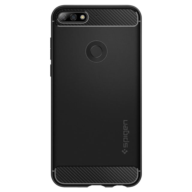 Funda Rugged armor para Huawei Y7 2018 Black Spigen Spiggen original