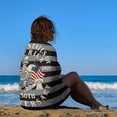 thumbnail image 5 of 250th Anniversary Beach Towel 1776-2026 Patriotic US Anniversary Bath Towel Funny Design Yoga Towel 71x31in, 5 of 6