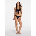 thumbnail image 2 of No Boundaries Mid Rise Bikini Bottoms, Women's XXS-XXL, 2 of 5