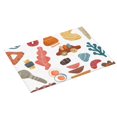 thumbnail image 2 of YFYANG Microfiber Dish Drying Mat for Kitchen, Reusable Abstract Graffiti Pattern Large Dish Mat, 18" x 24", 2 of 9