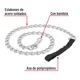 thumbnail image 3 of Correa Cadena Para Perro Grande Mas Collar De Entrenamiento., 3 of 3