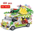 thumbnail image 1 of Food Ice Cream Car Camper Candy Friends Sets Building Mini Block, 1 of 5