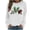 White, variant on WXLWZYWL Trendy Sweatshirts For Women 2023 Women Casual Valentine'S Day Printing Long Sleeve Tops Hoodless Sweatshirts