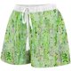 thumbnail image 4 of Mujeres Pantalones Cortos con Bolsillos Impresos Detalle Vendaje, Casual Y Suelto Ajuste Pantalones Cortos de las Mujeres para el Verano, 4 of 5