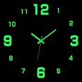 thumbnail image 4 of ziyahi Acrylic Luminous Wall Clock Stickers DIY Hanging DIY for Home Decoration Digital, 4 of 9