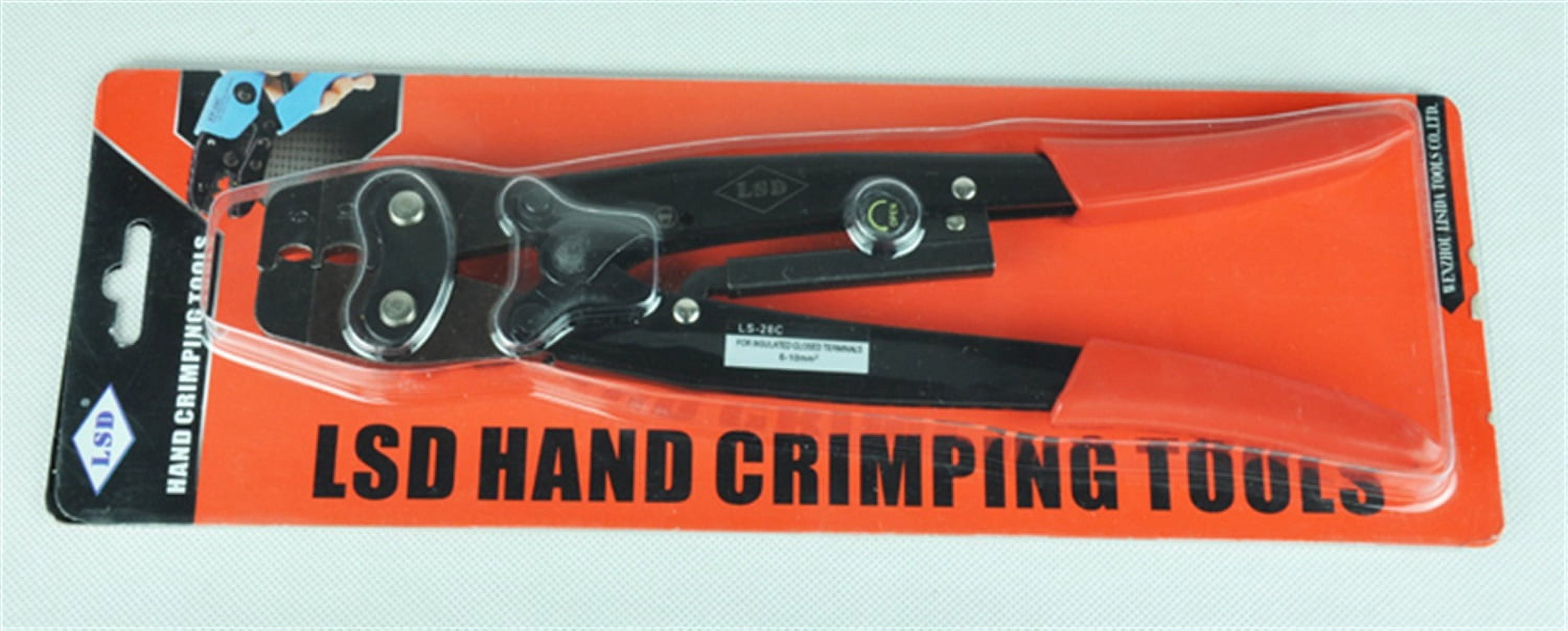 Strength-saving Terminal Crimping Tool for Crimping 0.5-6mm² Cable Lugs Crimper ,Durability That Lasts