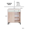 thumbnail image 4 of Aparador Recibidor AMELIA Mueble De Entrada Minimalista., 4 of 5