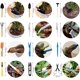 thumbnail image 3 of Mini herramientas para plantas suculentas, para el cuidado de plantas de jardín de hadas en miniatura (negro, 13 piezas), 3 of 4