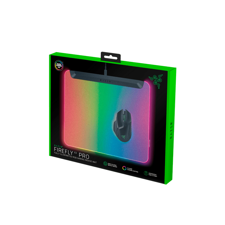 LED Backlit Gaming Mouse Mat - Firefly V2 Pro | Razer United