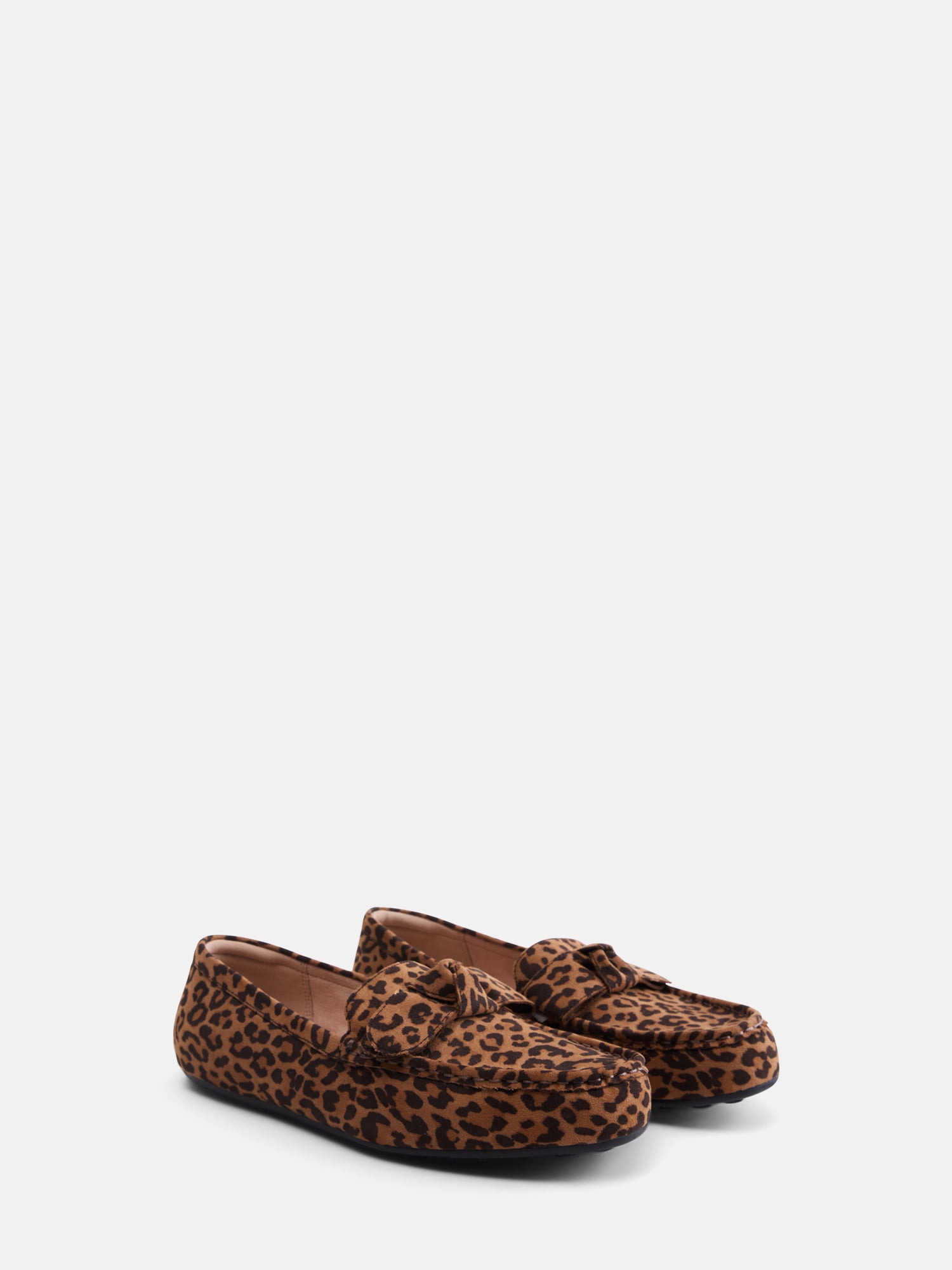 Time and Tru Women's Comfort Driving Loafers, Wide Width