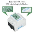 thumbnail image 3 of Medidor de Energía Inteligente Wifi, Registro de Error de 100A Wifi Fotovoltaico Smart Meder VoltaJe Protection Contra Sobretensions 60-300V Con Pantalla LCD para Hogar, 3 of 7