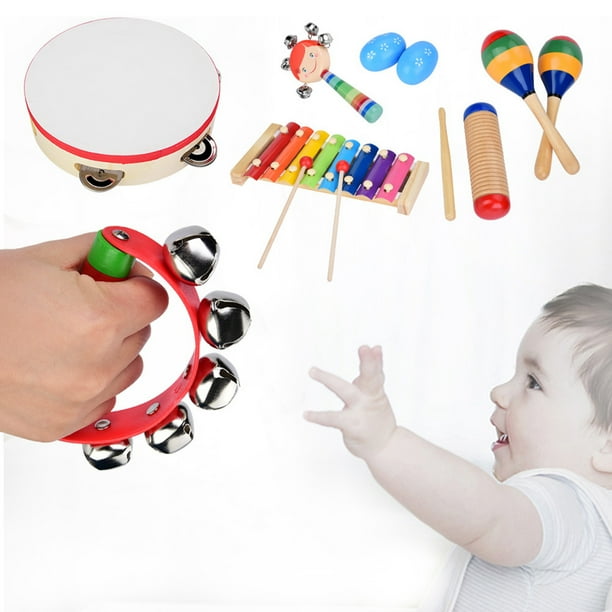Instrumentos musicales de madera ecológicos para niños pequeños ANGGREK Otros