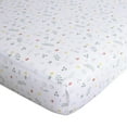 thumbnail image 3 of George Baby Pink 3-Piece Crib Set, Forest Friends, 3 of 9