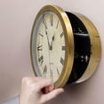 thumbnail image 3 of Reloj De Pared De Diseño De Moda Retro Con Seguro De Almacenamiento Oculto, Gran Espacio De Almacenamiento, Adecuado Para Joyas, Efectivo, Teléfonos Celulares, Fácil De, 3 of 6