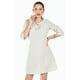 thumbnail image 1 of Vestido de lino a rayas Roman Fashion /Juvenil, 4085 (Líneas beige) beige CH, 1 of 5