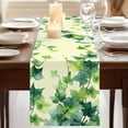 thumbnail image 3 of Table Runners 90 Inches Long Dress Scarves, Country Leaves Farmhouse Coffee/Dining/Kitchen Table Runner for Living Room, Green Leaf Branches Vine Botanical Rustic 13x90 Inch, 3 of 9