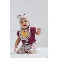 thumbnail image 2 of Set de ropa Disney Minnie Mouse para niña de 12 meses, morado, 2 of 7