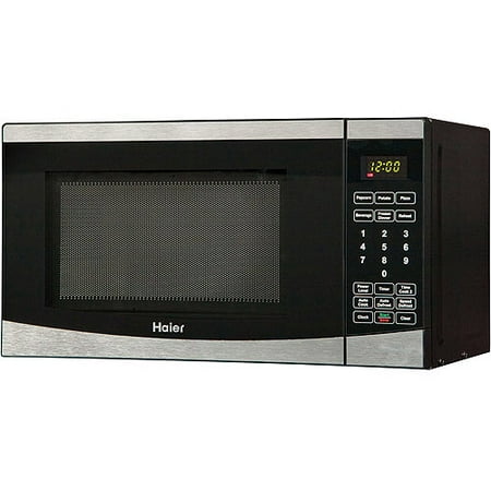 Haier 0.7-cu ft Microwave, Stainless Steel - Walmart.com