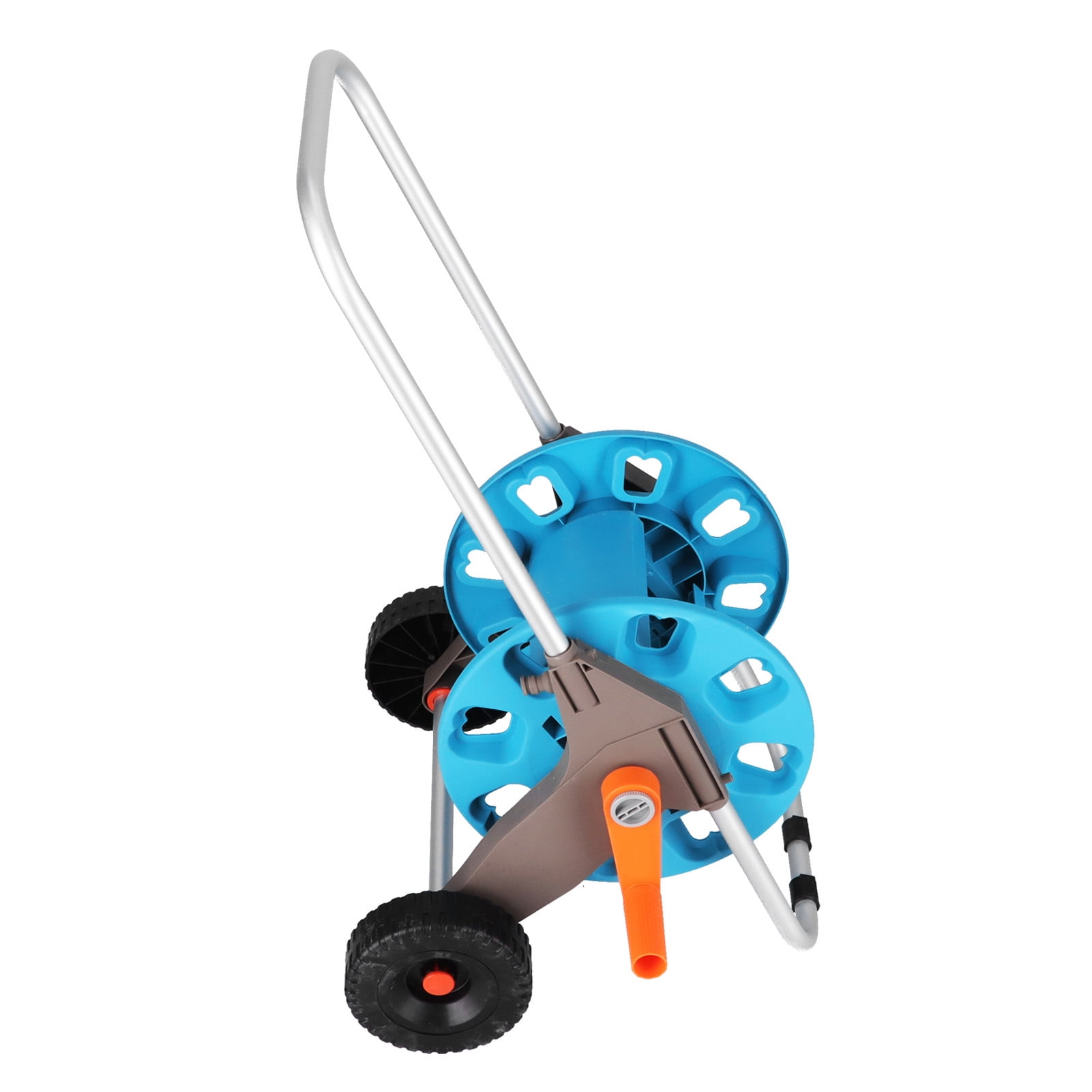 Tebru G1/2 Hose Reel Cart With Wheels Portable Garden Lawn Yard Water Pipe Winder Organizer For 35m Hose,Garden Accessory,Garden Hose Cart