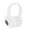 White, variant on Acuvar Wireless Bluetooth 5.0 Rechargeable Over The Ear Headphone Earmuffs with Extra Soft and Warm Fabric, Microphone, Powerful Surround Stereo Bass and Passive Noise Cancelling (Pink)