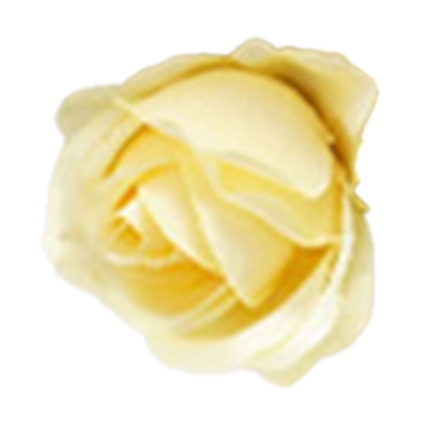 Cabezas de flores de seda para manualidades DIY Paquete de 20 Flores de tela falsas de 1.57 pulgadas para decoración de fiestas de bodas en el hogar Palillos florales de simulación para hacer
