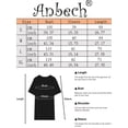 thumbnail image 5 of Anbech Women's 3/4 Sleeve Chiffon Blouse Shirt 2024 Trendy O-Neck Flowy Elegant Business Casual Tshirt, 5 of 7