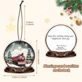 thumbnail image 3 of Christmas Crystal Ball Card Watercolor Christmas Gift Home Pendant Car Air Freshener Black Ice Cologne and Ocean, 6pcs, 3 of 7
