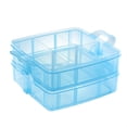 thumbnail image 5 of Caja Organizadora De Cuentas De Joyería Transparente De Plástico Caja Contenedora De Almacenamiento Herramienta Artesanal Ahorro De Espacio Vogacara HA024298-01, 5 of 5