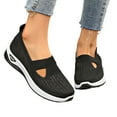thumbnail image 3 of Zmoon Chaussures Décontractées Respirantes en Maille pour Femmes, Bout Rond, Antidérapantes, à Enfiler, 3 of 9