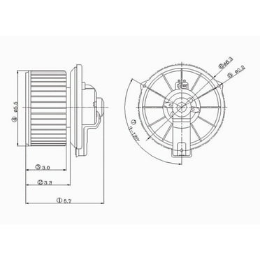 HVAC Blower Motor Fits select: 1999-2001 JEEP GRAND CHEROKEE