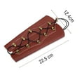 thumbnail image 3 of Accesorio de aparejos de protección de protector de brazo de tiro con arco ajustable duradero para tiro de caza(marrón), 3 of 10