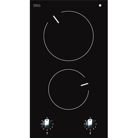 Ramblewood 2 Burner Electric Cooktop, EC2-30, 220V, UL rated German EGO burner.