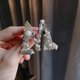 thumbnail image 4 of Broche inicial Alfileres A-z 26 Broches de letras para mujeres y niñas Broche de alfabeto esmaltado colorido Letra M, 4 of 5