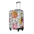 thumbnail image 2 of Kll Skull And Flowers Luggage Cover Suitcase Cover Suitcase Protector-Large, 2 of 8