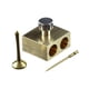 thumbnail image 4 of Molde de incienso en forma de cono de 3 piezas, herramienta para hacer incienso, soporte para quemador de varillas de incienso portátil 2 agujeros, 4 of 9