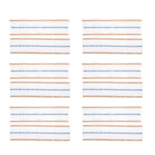 Kit surtido de resistencias de 600 Uds. 1/4W 1% 1K / 2K / 3K / 10K Ohm Set2K VoborMX herramienta