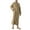 #2_Yellow, variant on Men’s Hooded Cotton Robe – Lightweight Plush Bathrobe with Pockets & Belt (Breathable Full-Length Spa Loungewear)