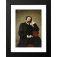 thumbnail image 2 of Zygmunt Andrychewicz 11x14 Black Modern Framed Museum Art Print Titled - Portrait of Michał Andrychewicz, Artist's Father (1893), 2 of 5