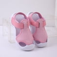 thumbnail image 5 of Dpytoraw Girls Summer Sneakers Breathable Beach Shoes Thick Sole Outdoor Casual Walking Shoes For Toddlers Kids Girls Sports Shoes Size 10, 5 of 5