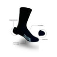 thumbnail image 6 of Spalding Men's Black Work Crew Socks, 10-Pack, Sizes 6.5-12, 6 of 7