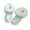 White, variant on Fuzzy Croc Shoe Liners Winter Warm Detachable Washable Unisex Boot Sock Inserts Thick Pile For Cold Weather Comfort And Cozy Footwear