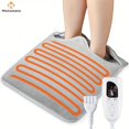 thumbnail image 1 of MesaSe Electric Foot Warmer  Feet Heating Pad Under Desk  Heated Foot Warmer in Bed  Heating Pad Feet Warmer with 6 Temperature Setting  16 ×16 Inch, 1 of 7