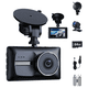 thumbnail image 2 of "Cámara Auto X18 4K+1080p Dual WiFi 64GB Visión Nocturna  LAB.G negra ", 2 of 5