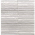 thumbnail image 6 of The Tile Life Castilla 14" x 14" Ash Ribbed Glossy Porcelain Wall Tile, Case of 12, 6 of 18